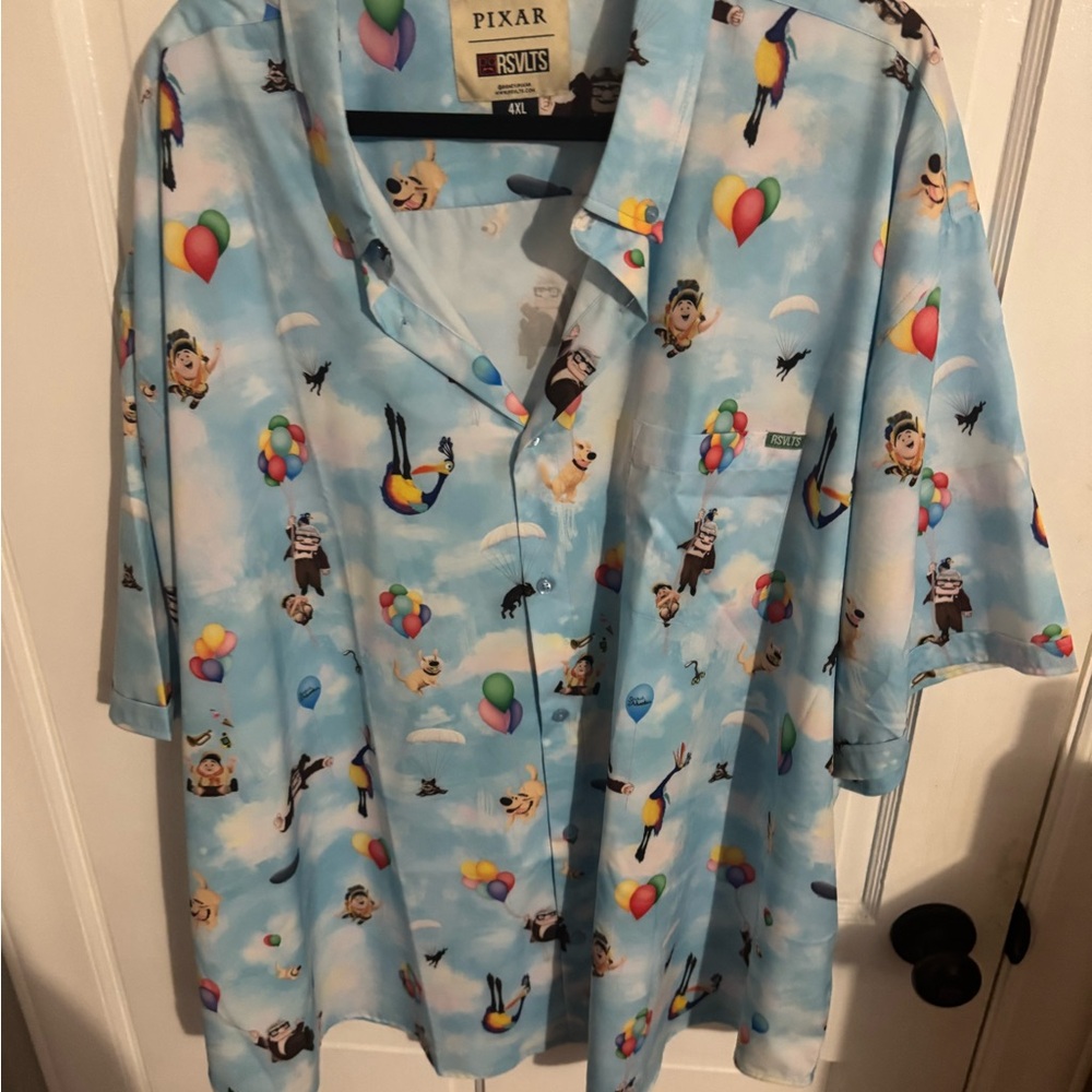 RSVLTS Pixar’s Up Button-Up Shirt